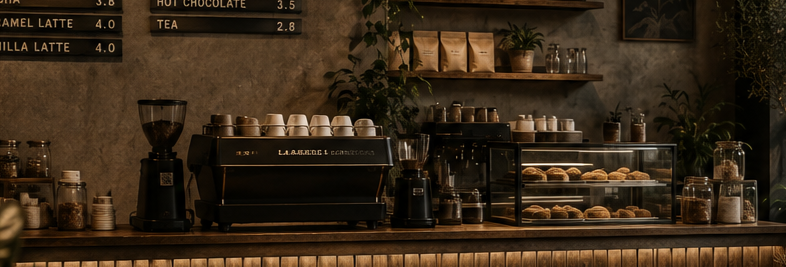 a coffee shop interior
